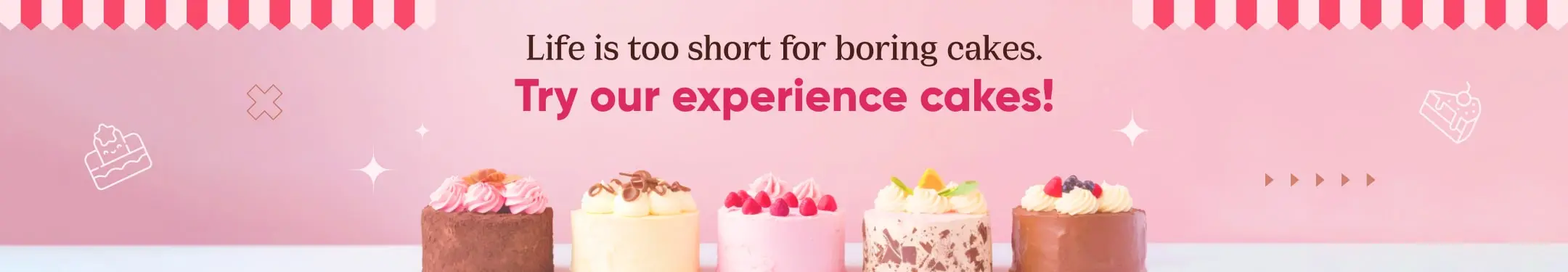 experience cakes - Flavours Guru