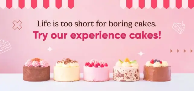 experience cakes 2 - Flavours Guru